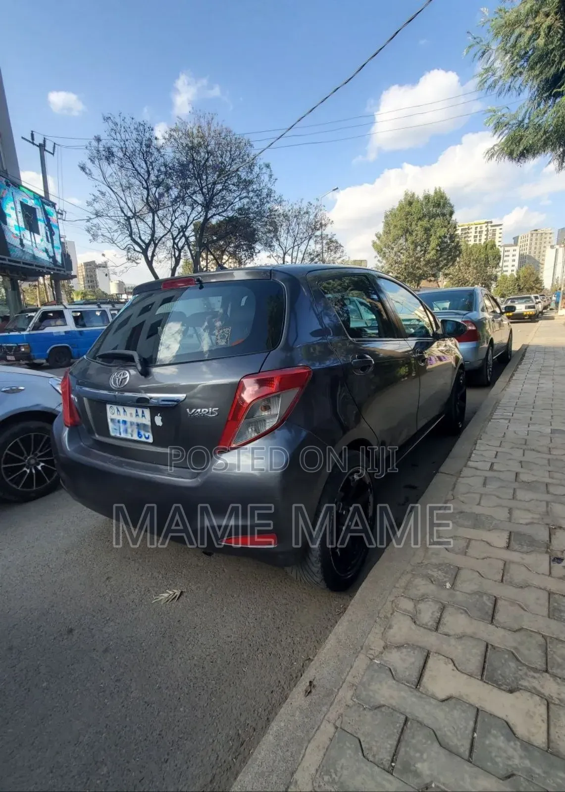 Toyota Yaris 2012 Black