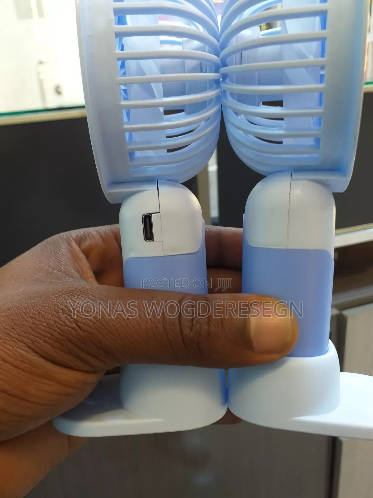 Portable Rechargeable Mini Fan – Handheld Desk Fan