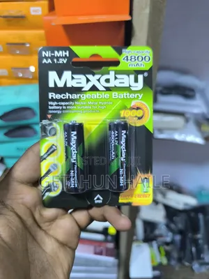 Maxday Aa Rechargeable Batteries – 4800mah Power