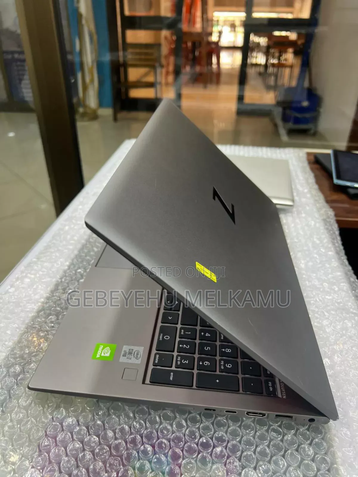 New Laptop HP ZBook Fury 17 G7 16GB Intel Core I7 SSD 512GB