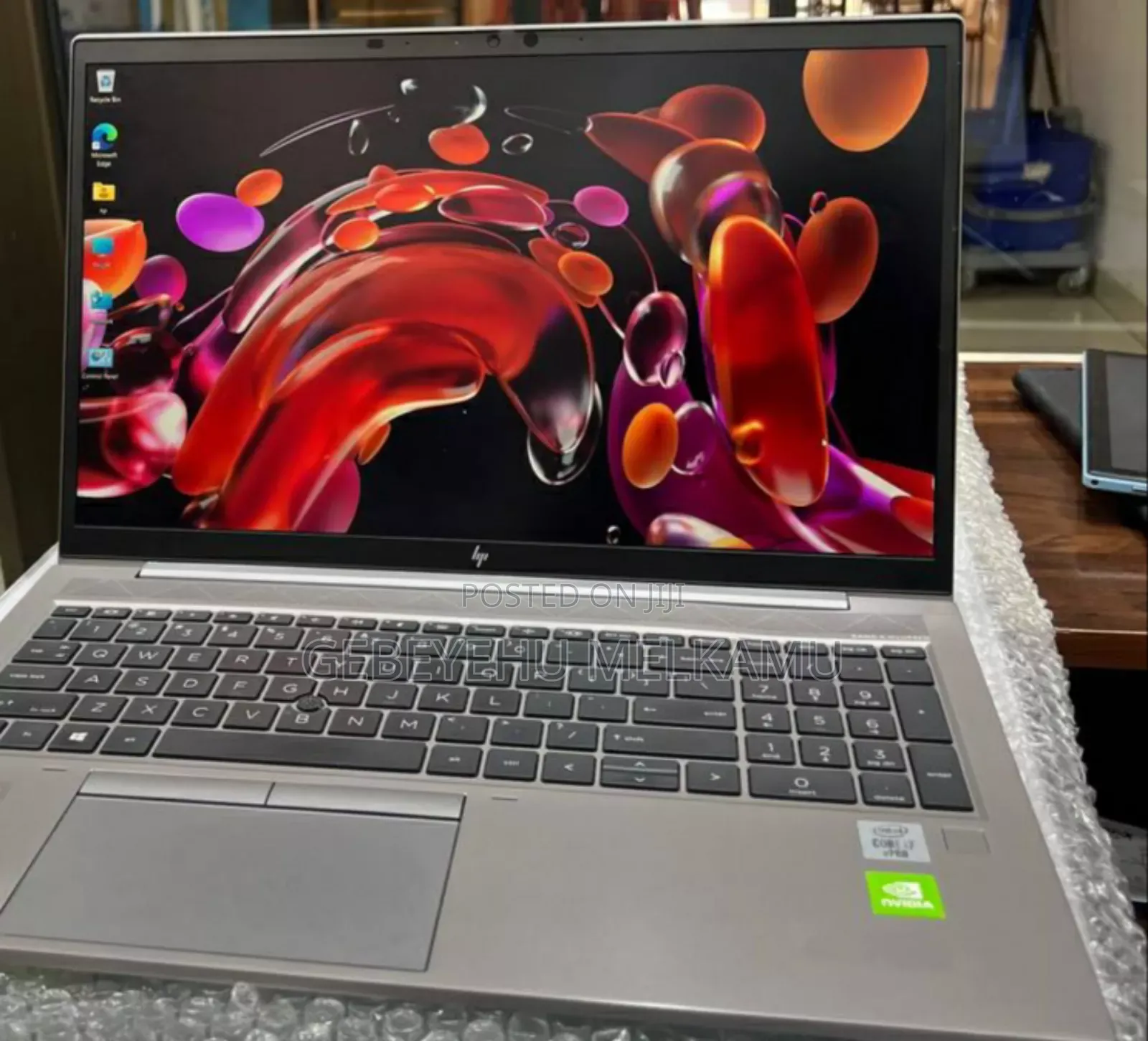 New Laptop HP ZBook Fury 17 G7 16GB Intel Core I7 SSD 512GB