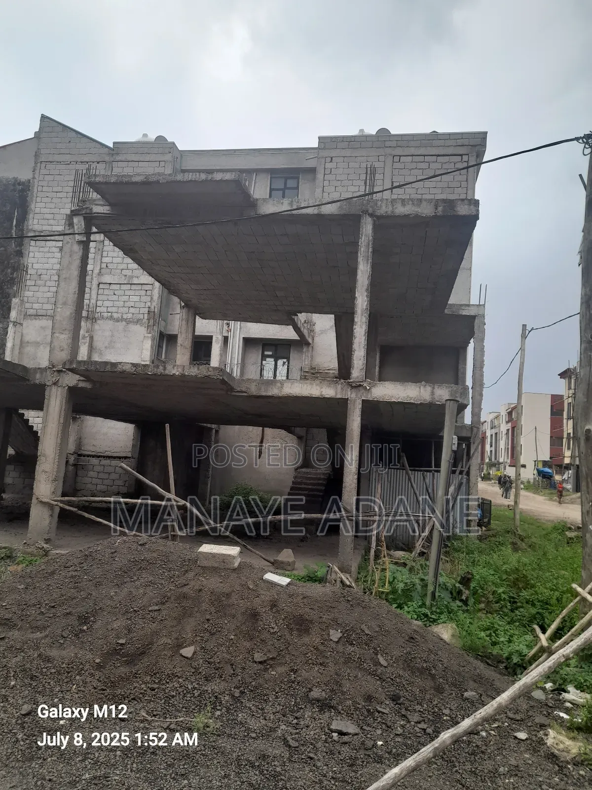 የሚሸጥ ቤት ቱሉዲምቱ አርሴማ ቤተክርስቲያን አጠገብ