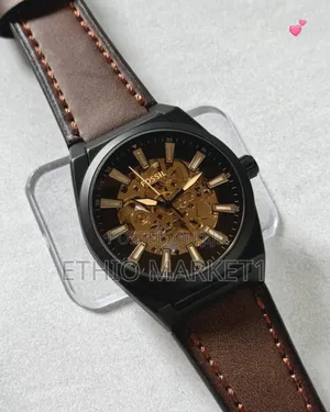 Fossil Men's Automatic Leather Belt Watch
