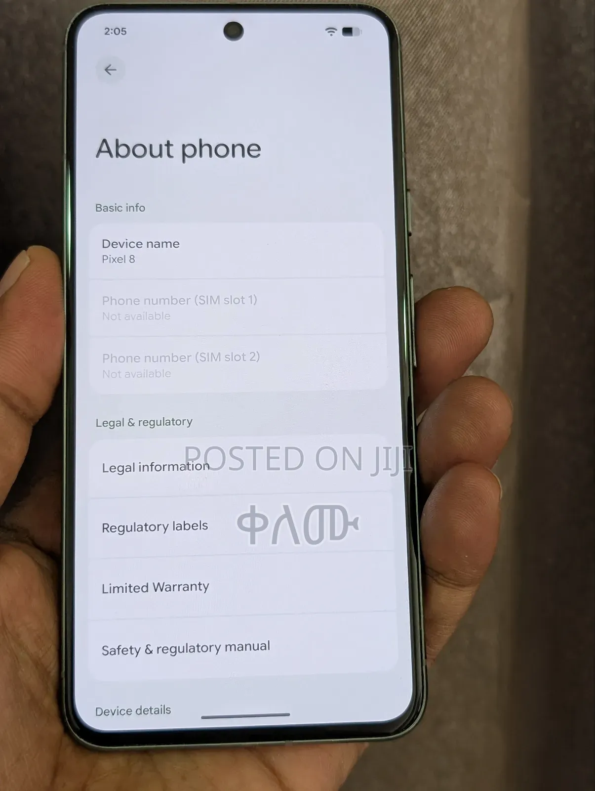 New Google Pixel 8 128 GB Green