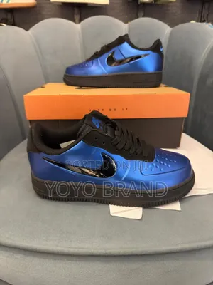 Nike Air Force 1 Foamposite Pro Cup Blue/Black Fashion Sneaker