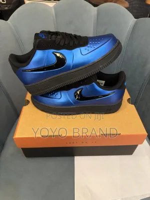 Nike Air Force 1 Foamposite Pro Cup Blue/Black Fashion Sneaker