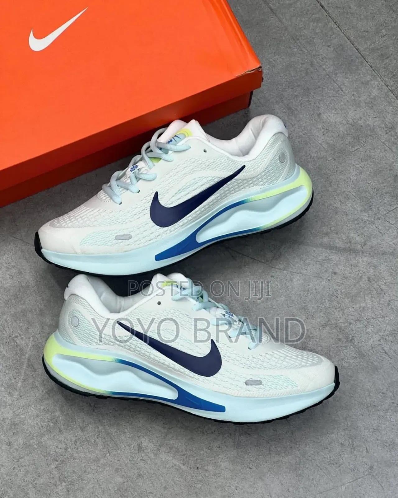 Air Nike Journey Run Road Running Multicolored Unisex Fashion Sneaker