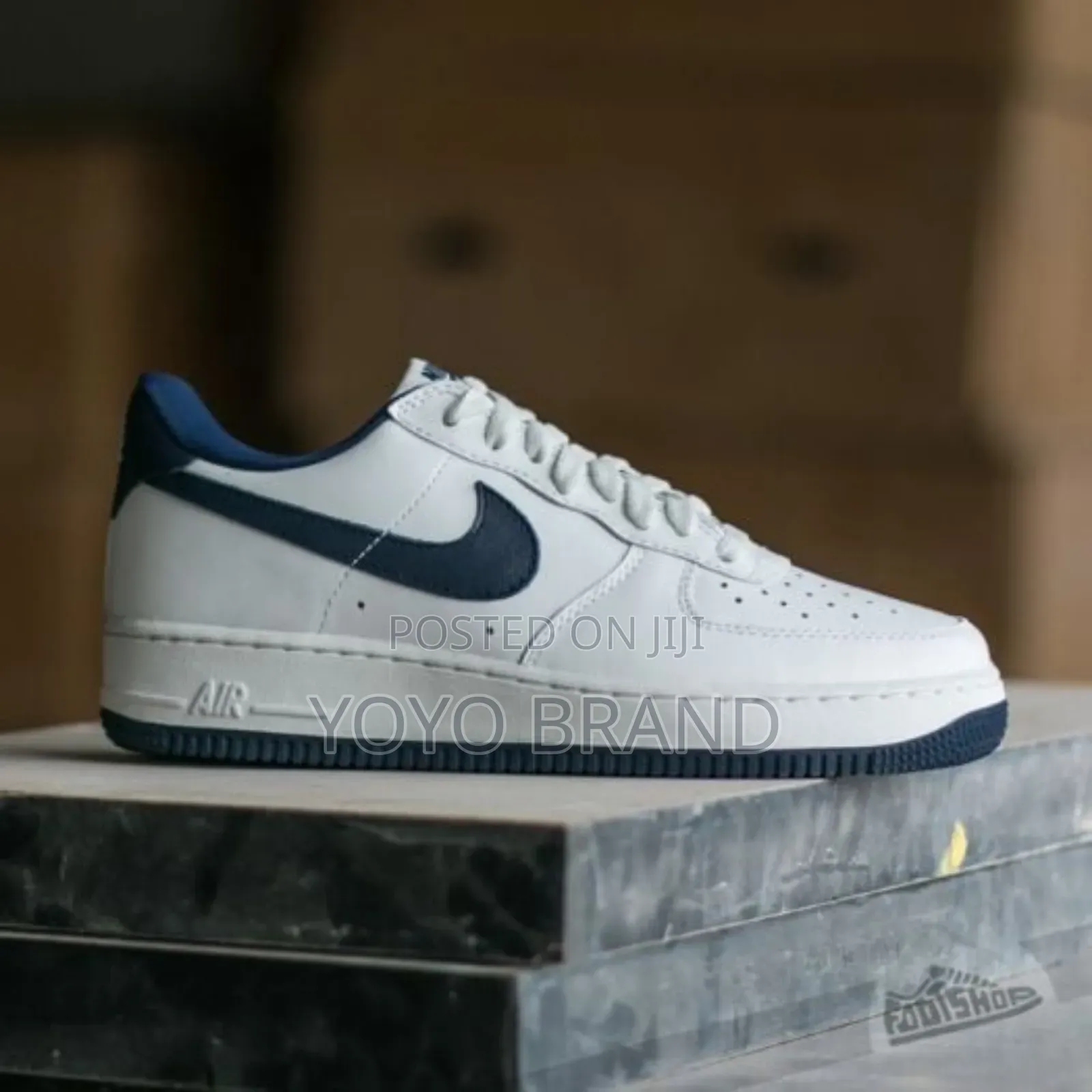 Nike Air Force 1low Mid Night Navy Fashion Sneaker