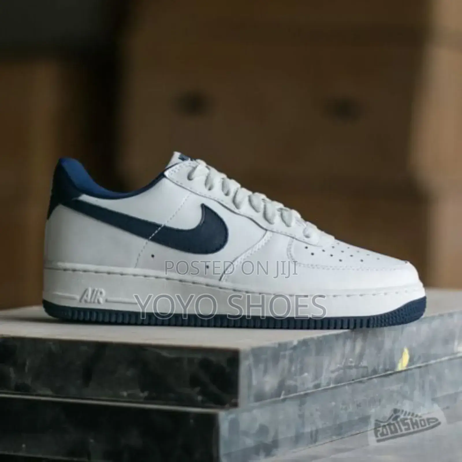 Nike Air Force 1low Mid Night Navy Fashion Sneaker