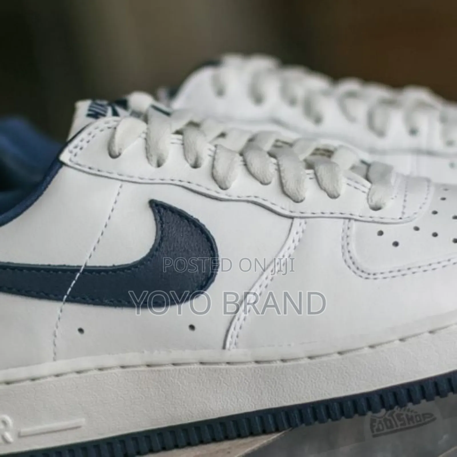Nike Air Force 1low Mid Night Navy Fashion Sneaker