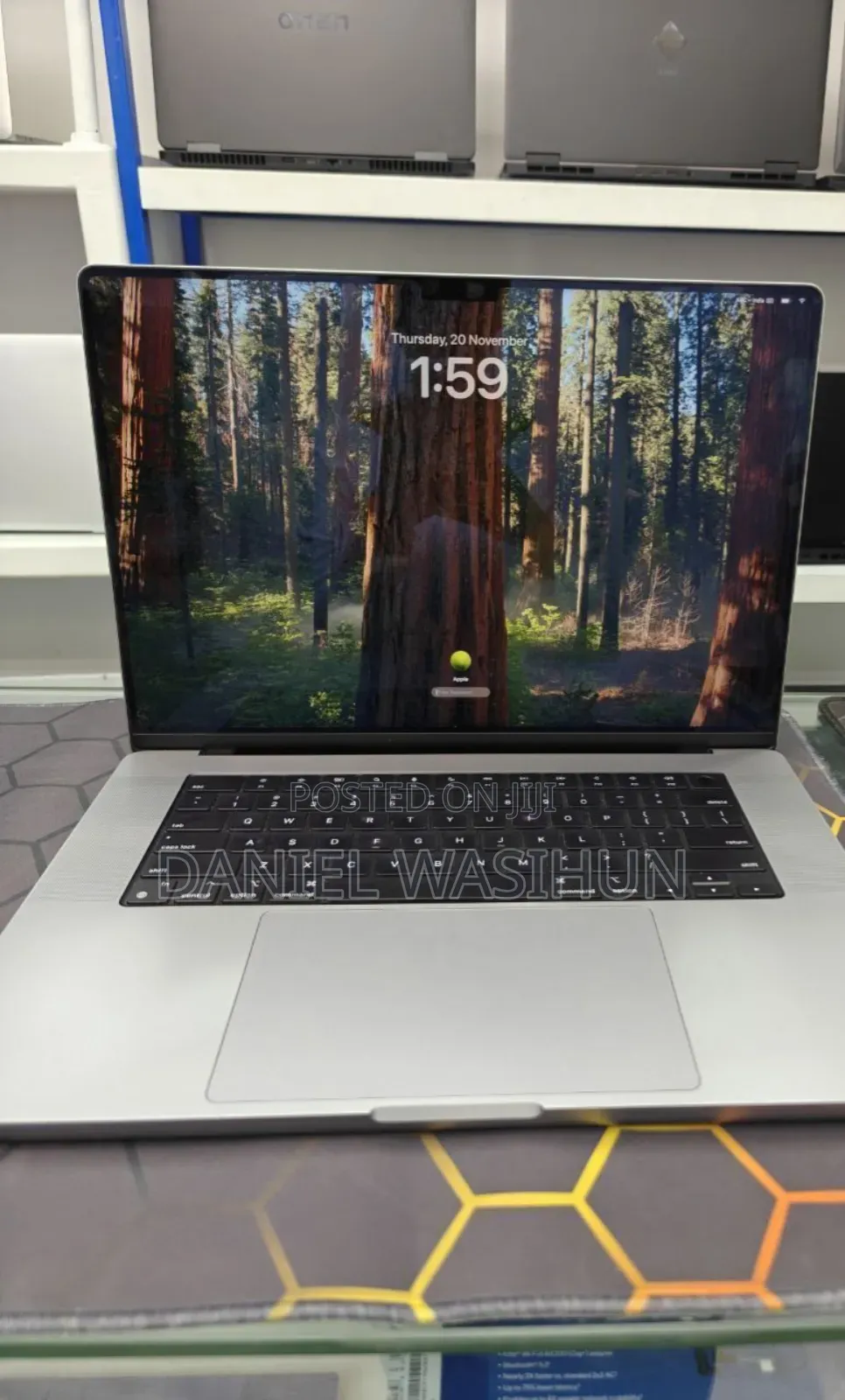 New Laptop Apple MacBook Pro M1 16GB Apple M1 SSD 512GB