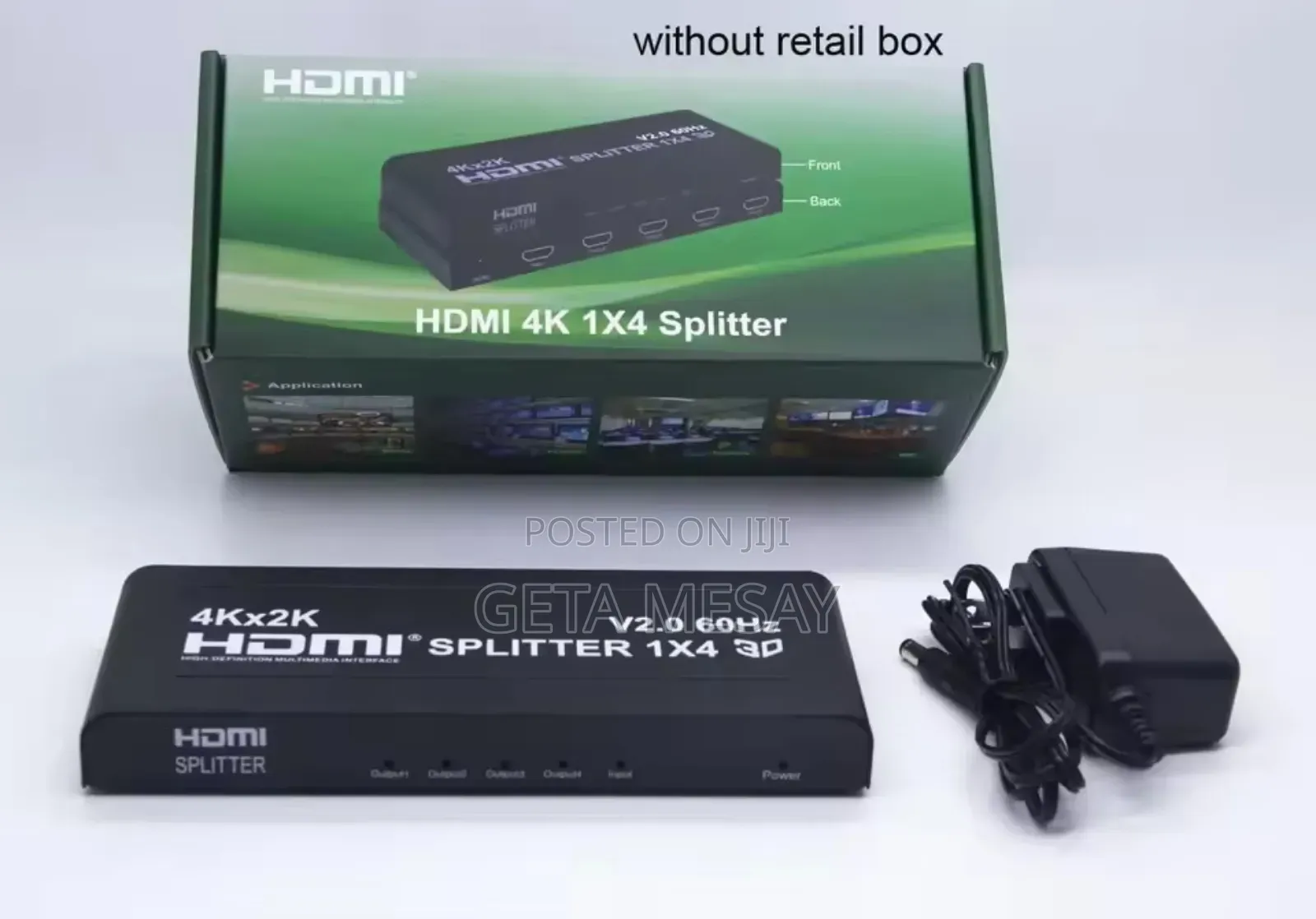 Hdmi Splitter 1-in 4-Out Signal Distribution Amplifier