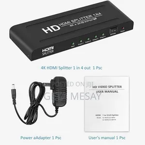 Hdmi Splitter 1-in 4-Out Signal Distribution Amplifier