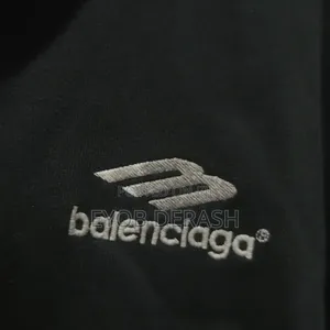 Original Balenciaga 3b Double Zipper Oversized Hoodie