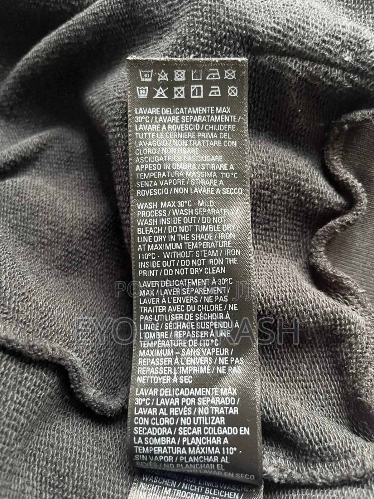 Original Balenciaga 3b Double Zipper Oversized Hoodie