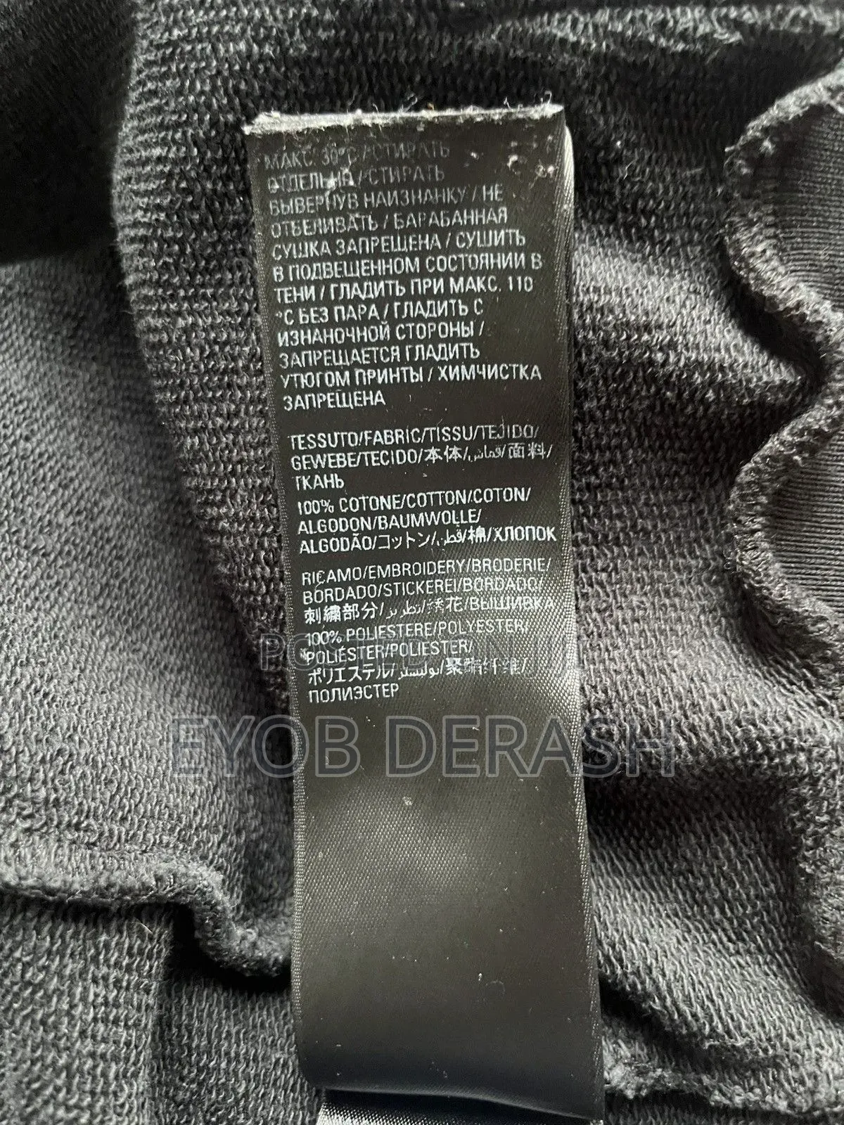 Original Balenciaga 3b Double Zipper Oversized Hoodie