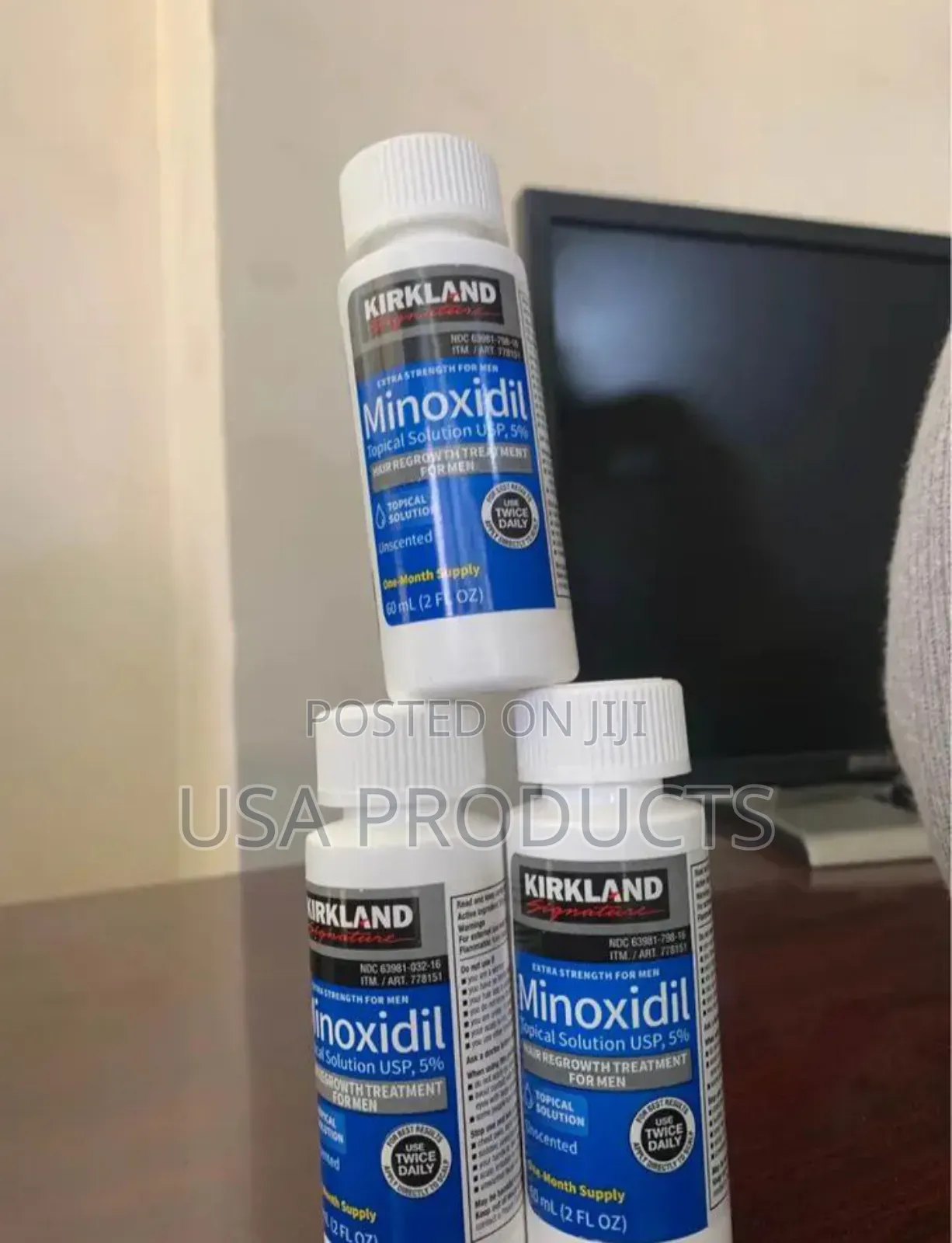 Minoxidil Original From Us Products On.Hand