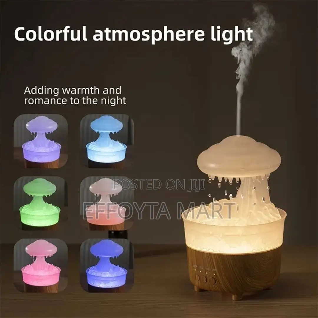 Water Drop Aromatherapy Humidifier የቤት ጥሩ መዓዛ እና ውበት የሚሰጥ ሁሚዲፋየር