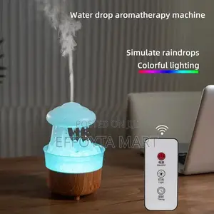 Water Drop Aromatherapy Humidifier የቤት ጥሩ መዓዛ እና ውበት የሚሰጥ ሁሚዲፋየር