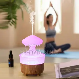 Water Drop Aromatherapy Humidifier የቤት ጥሩ መዓዛ እና ውበት የሚሰጥ ሁሚዲፋየር