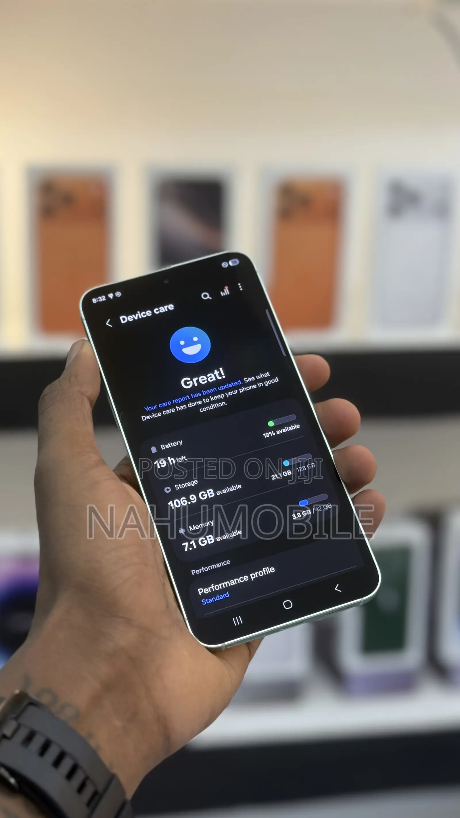 New Samsung Galaxy S25 128 GB Blue