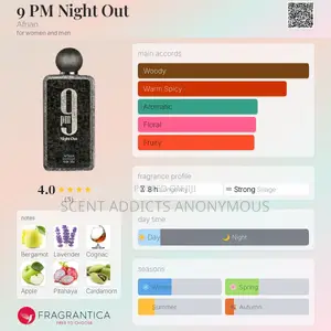 Afnan 9pm Night Out Extrait De Parfum