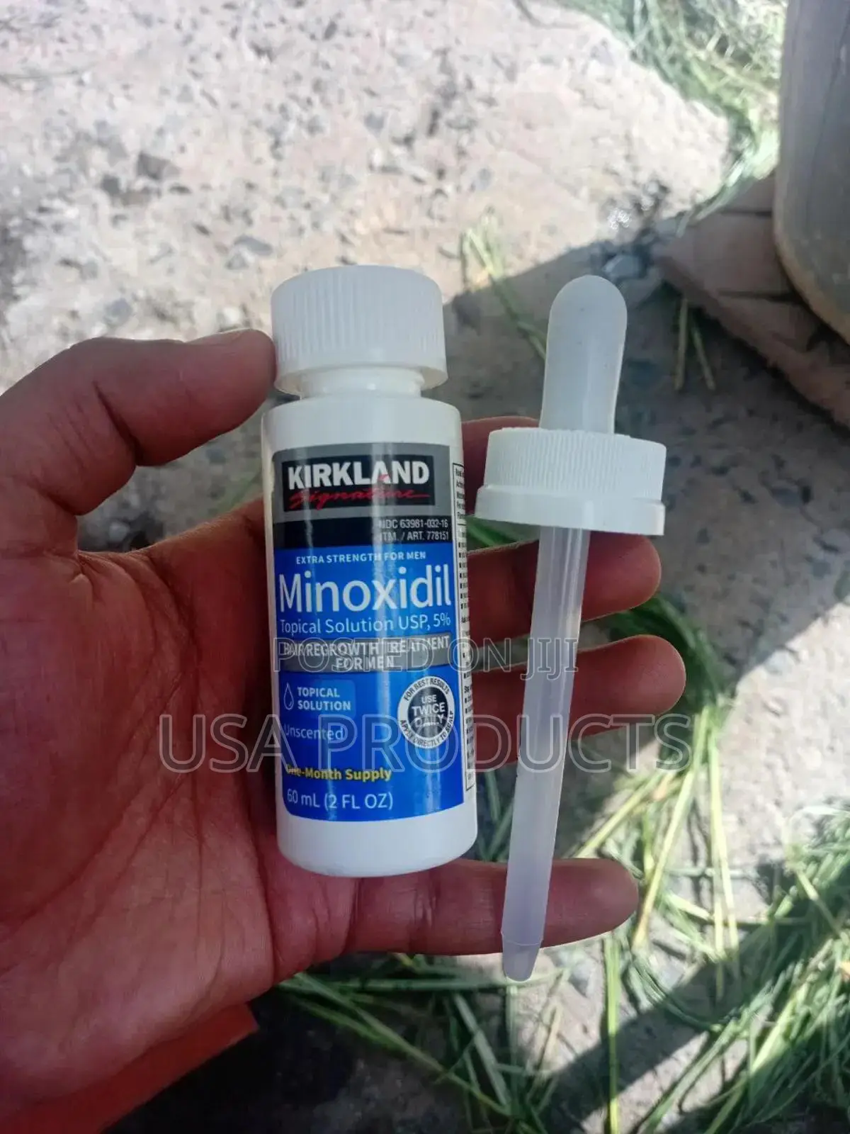 Minoxidil ከ Drooer ጋር