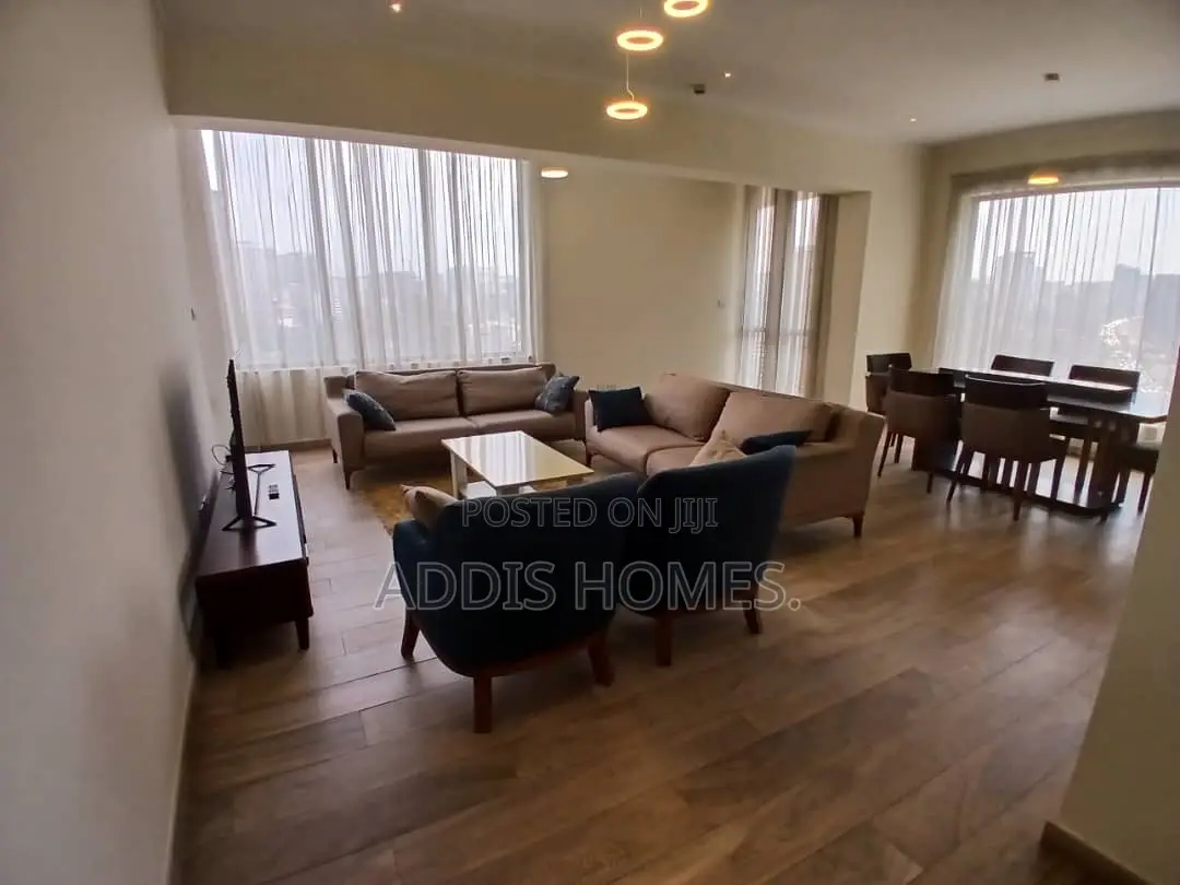 Furnished 3bdrm Apartment in Bole for rent
