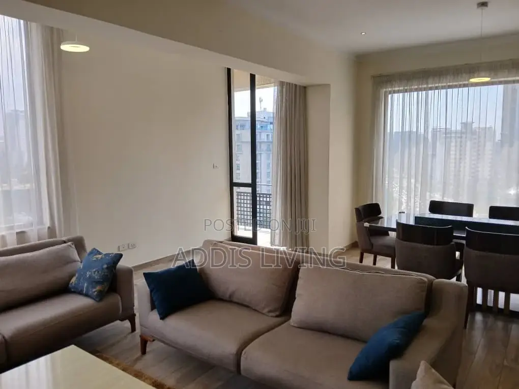 Furnished 3bdrm Apartment in Bole for rent