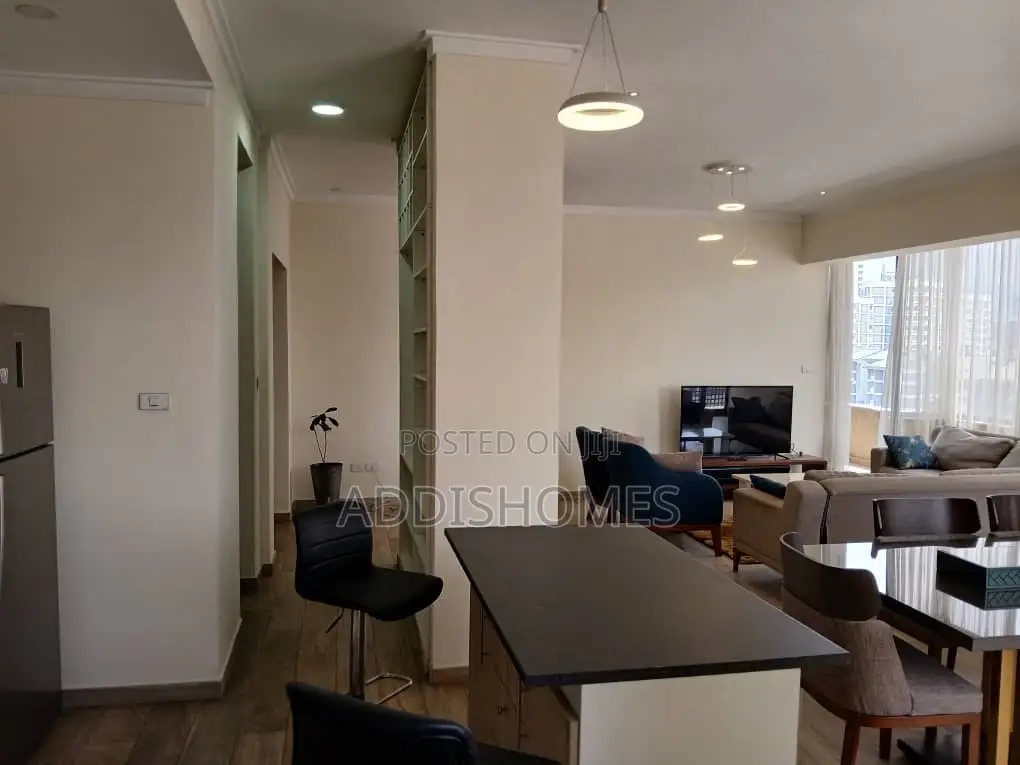 Furnished 3bdrm Apartment in Bole for rent