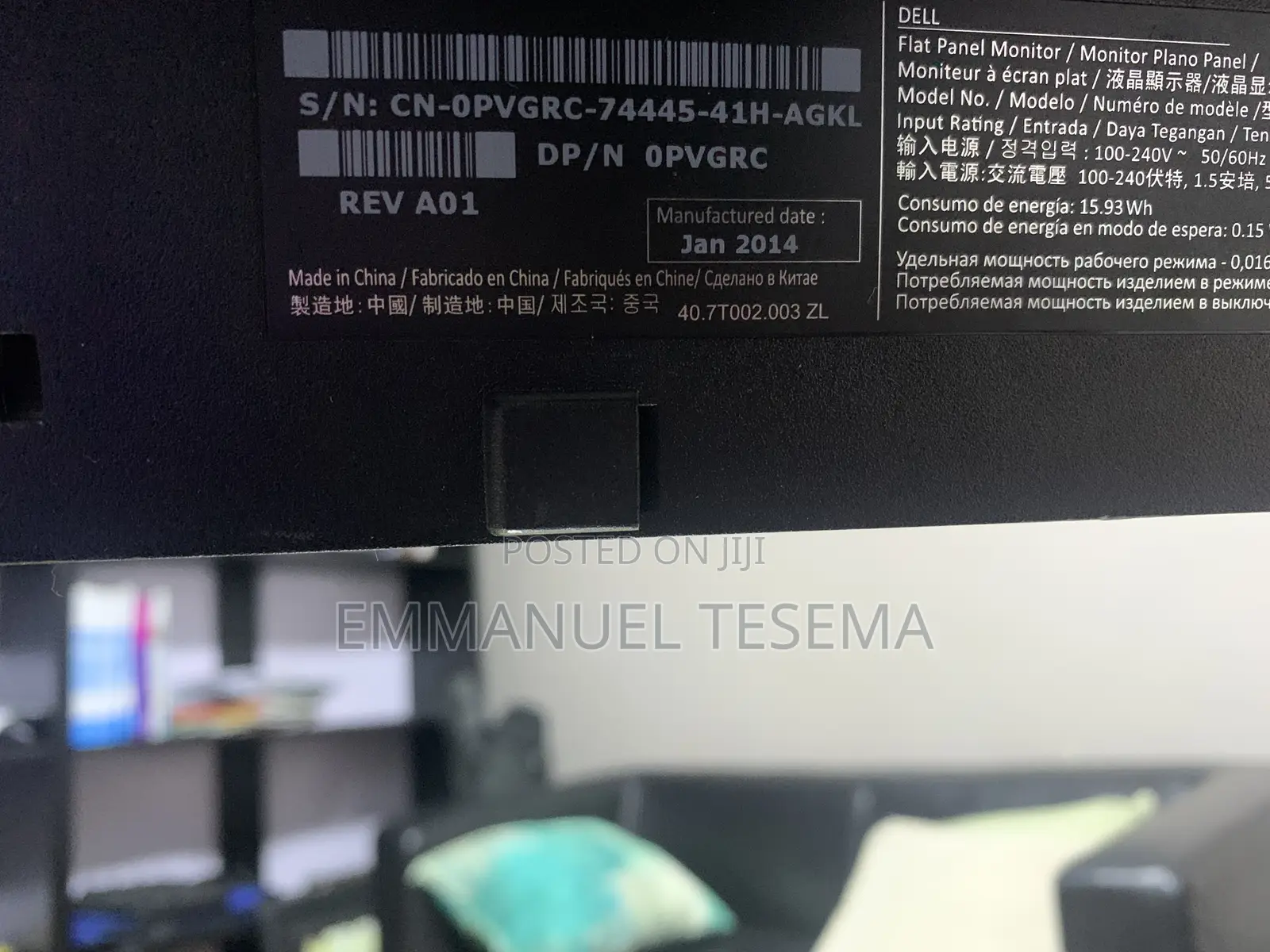 Dell P1913 Flat Panel Monitor