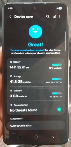 Samsung Galaxy M53 128 GB Blue