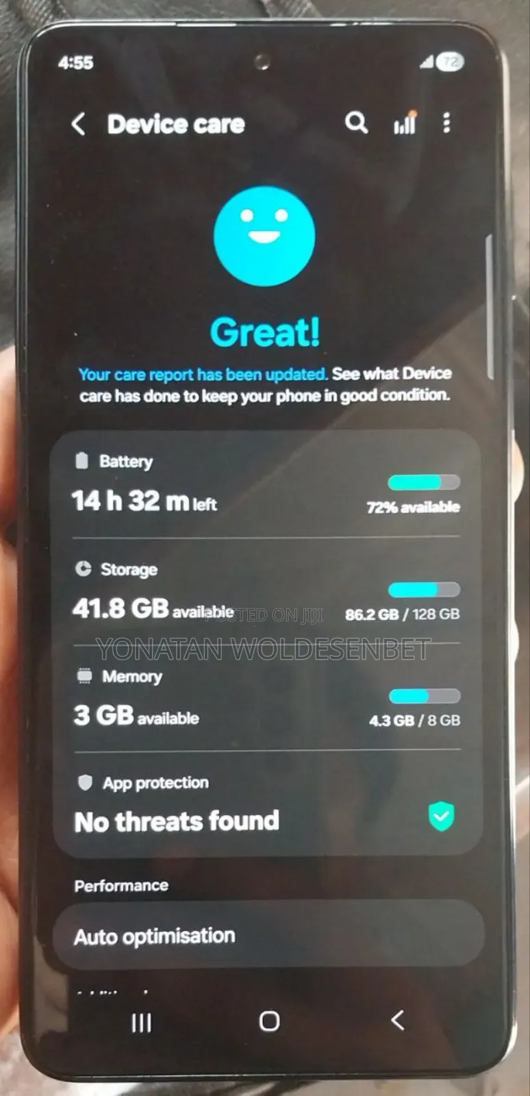 Samsung Galaxy M53 128 GB Blue