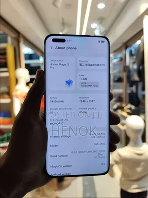 New Honor Magic5 Pro 512 GB Blue