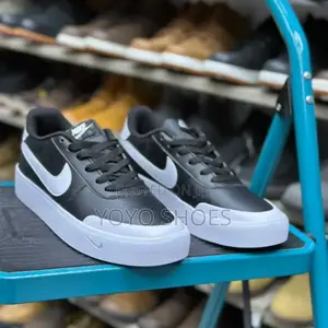 New Arrival Nike Court Shot Black/White Master Quality Shoes