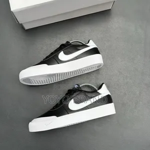 New Arrival Nike Court Shot Black/White Master Quality Shoes