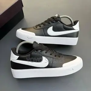 New Arrival Nike Court Shot Black/White Master Quality Shoes