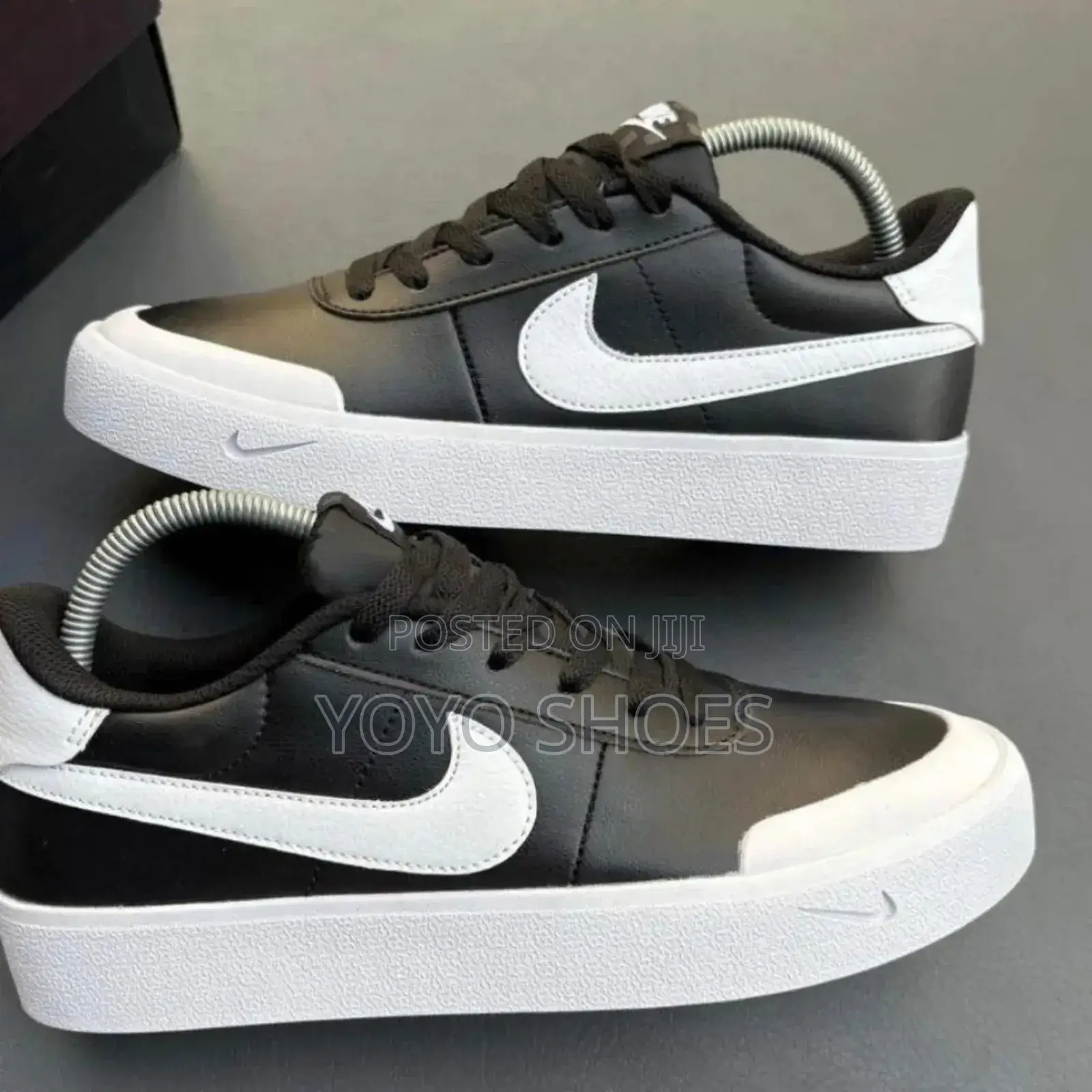 New Arrival Nike Court Shot Black/White Master Quality Shoes