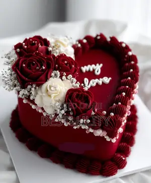 Valentine Cake Fresh and Tasty