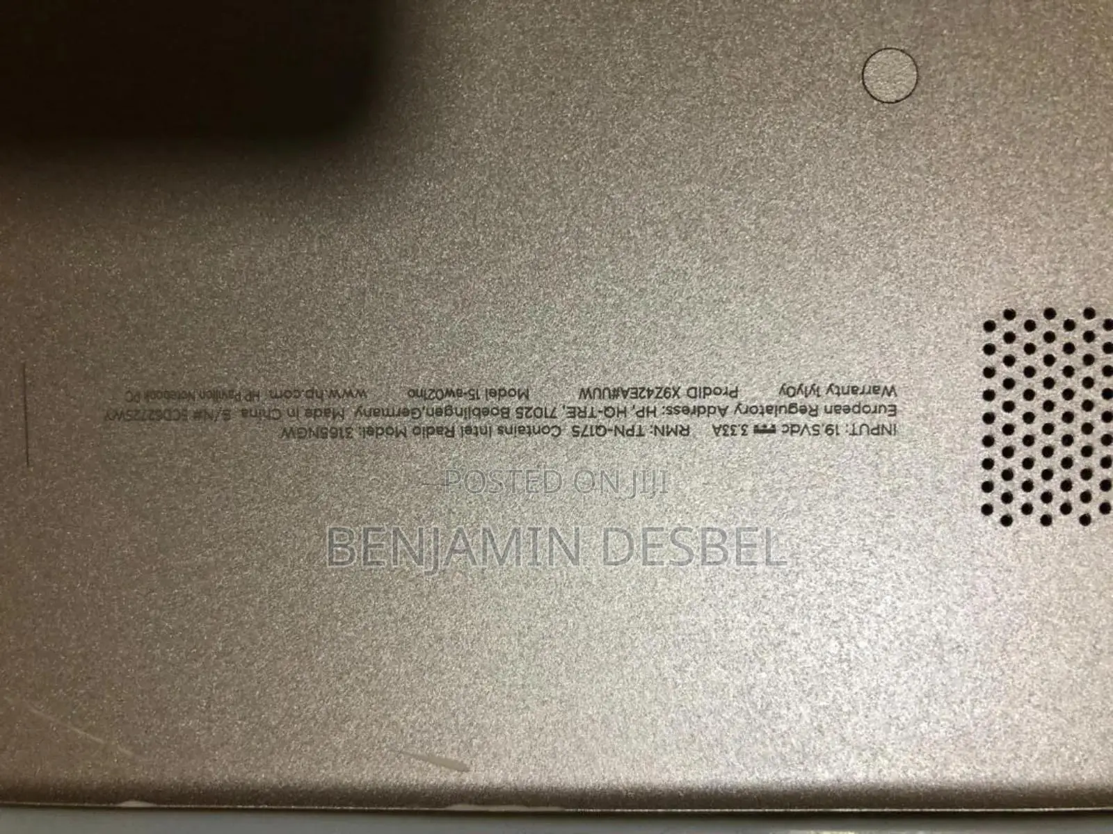 Laptop HP 215 G1 8GB HDD 250GB