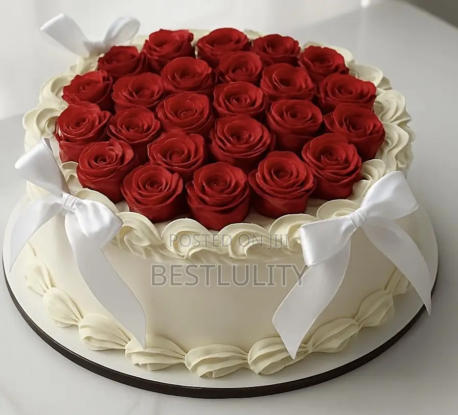 Valentine Cake Fresh Delicious