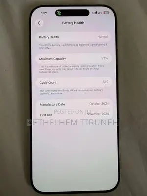 Apple iPhone 16 Pro Max 256 GB Silver