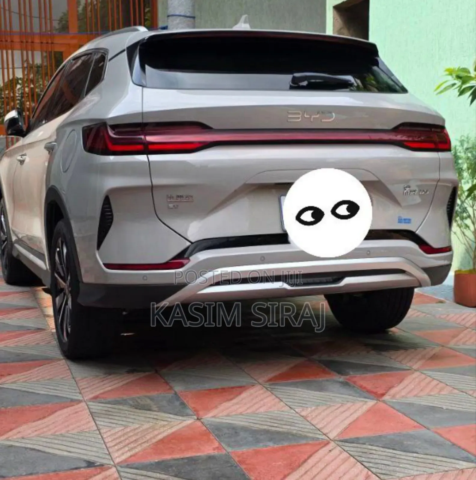 New BYD Song Plus 2025 Blue