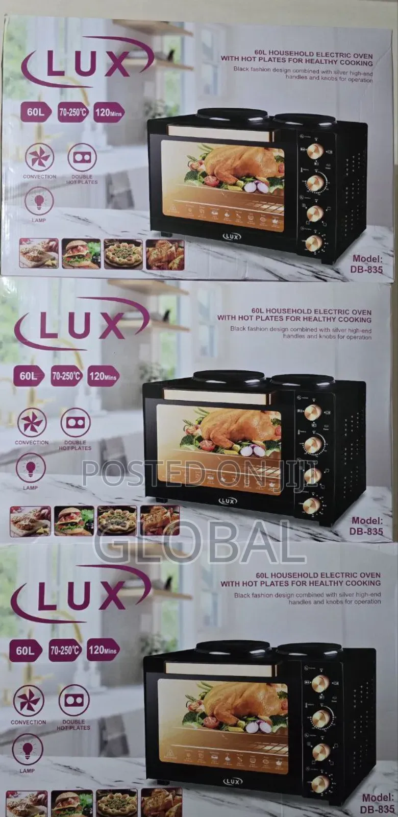 Lux 60litre Mini Oven