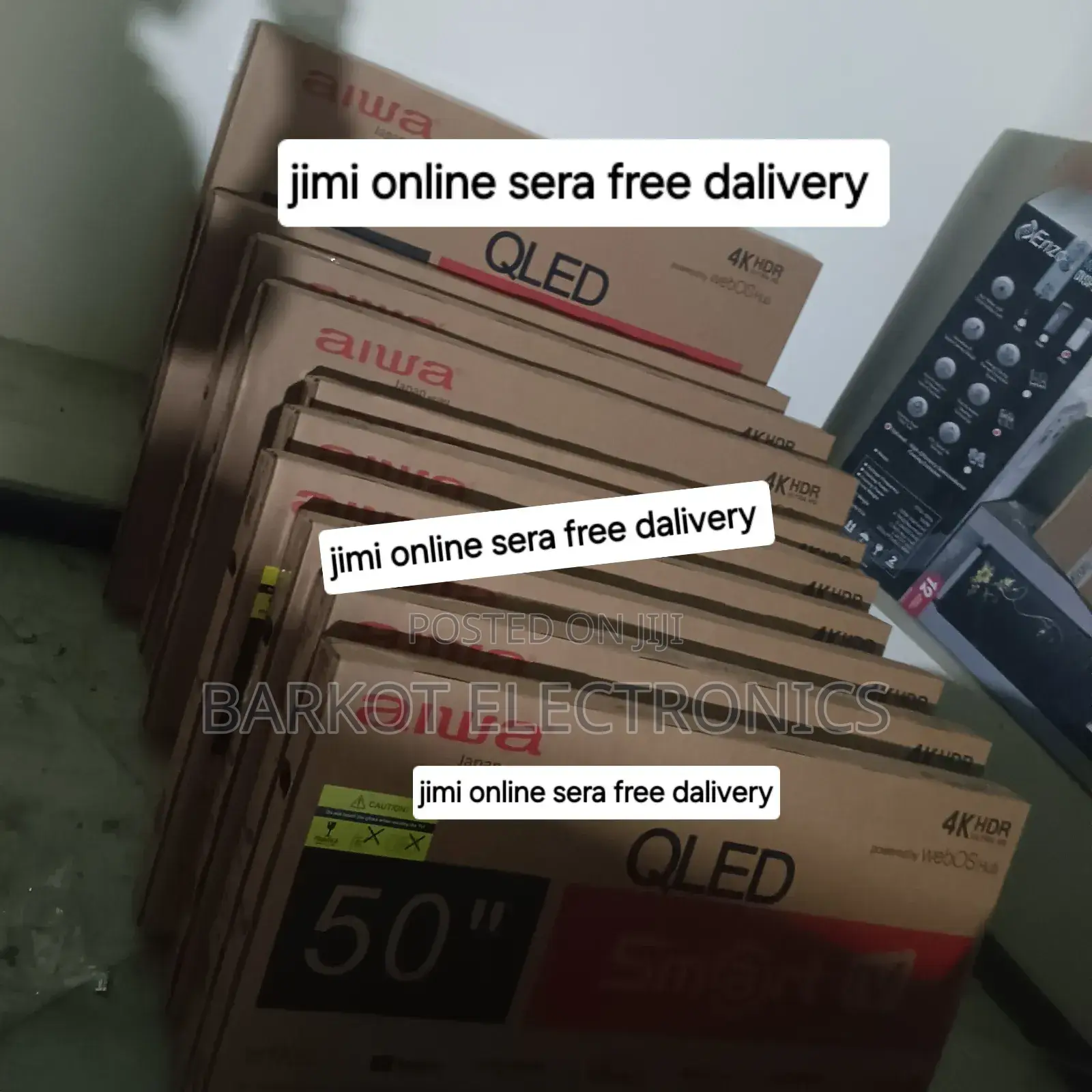 Aiwa Smart 50inch Andraid Framless 2025 Model