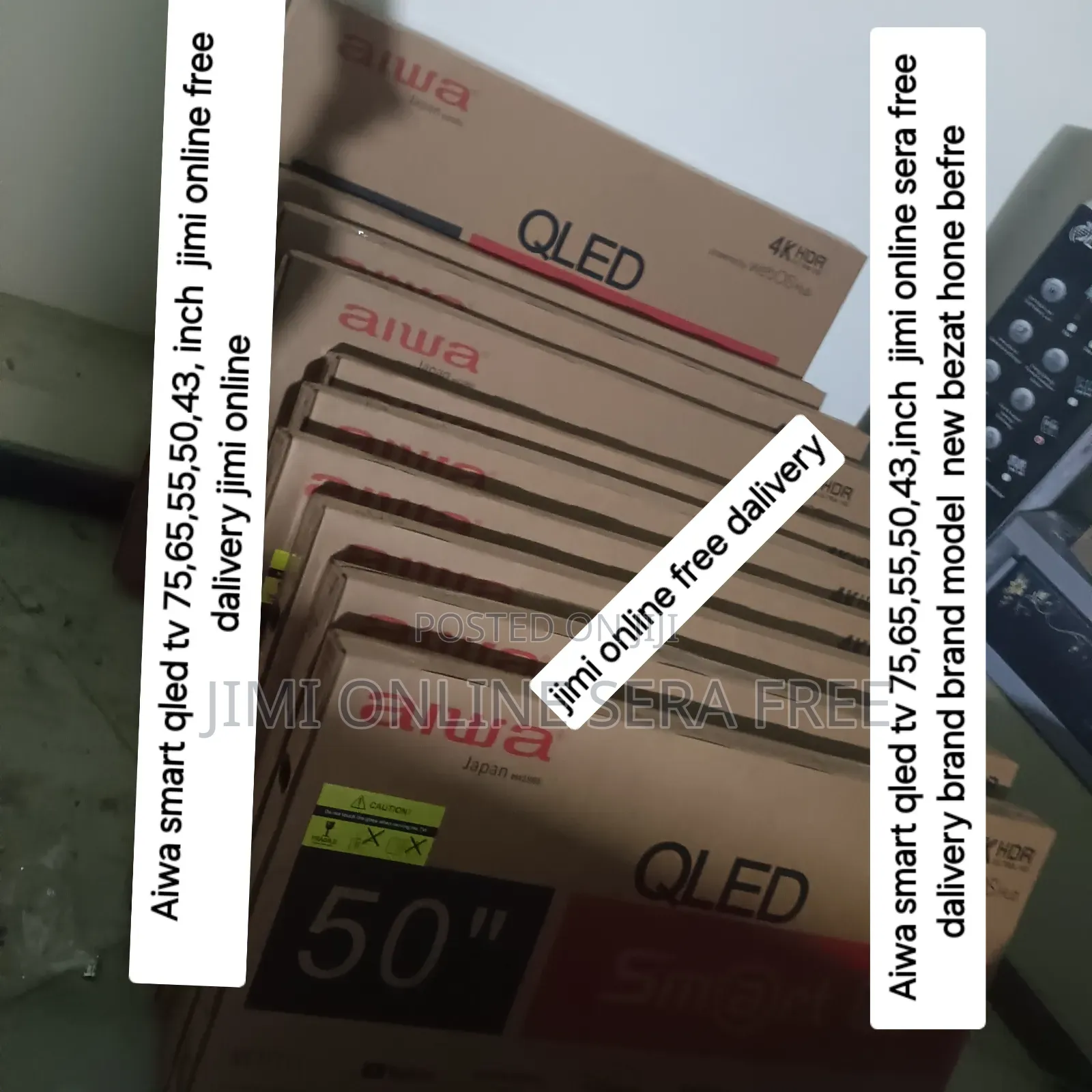 Aiwa Smart 50inch Andraid Framless 2025 Model