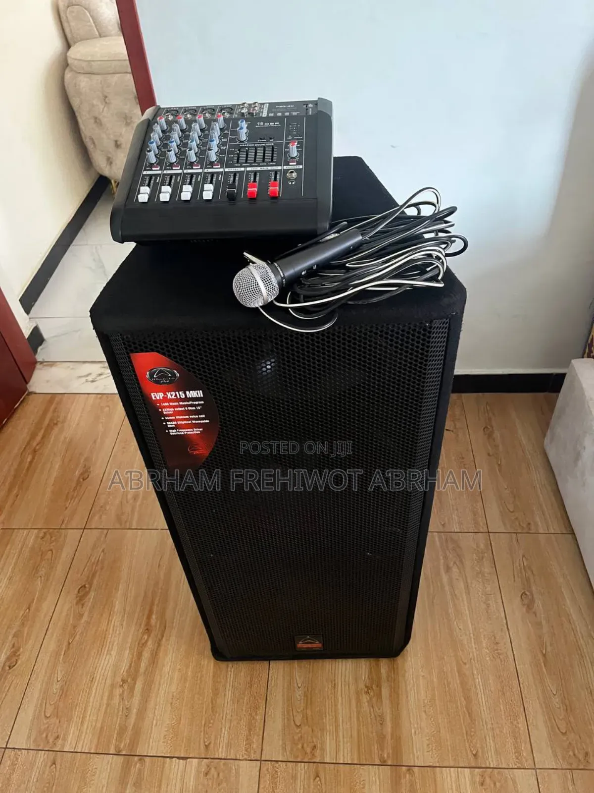 Sound System Rental Speakers Kiray የሚከራይ