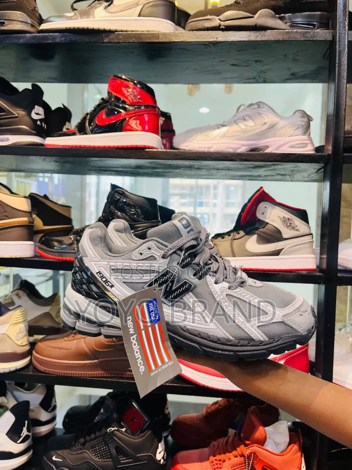 New Arrival New Balance 1906r Castlerock Rain Cloud Fashion Sneaker