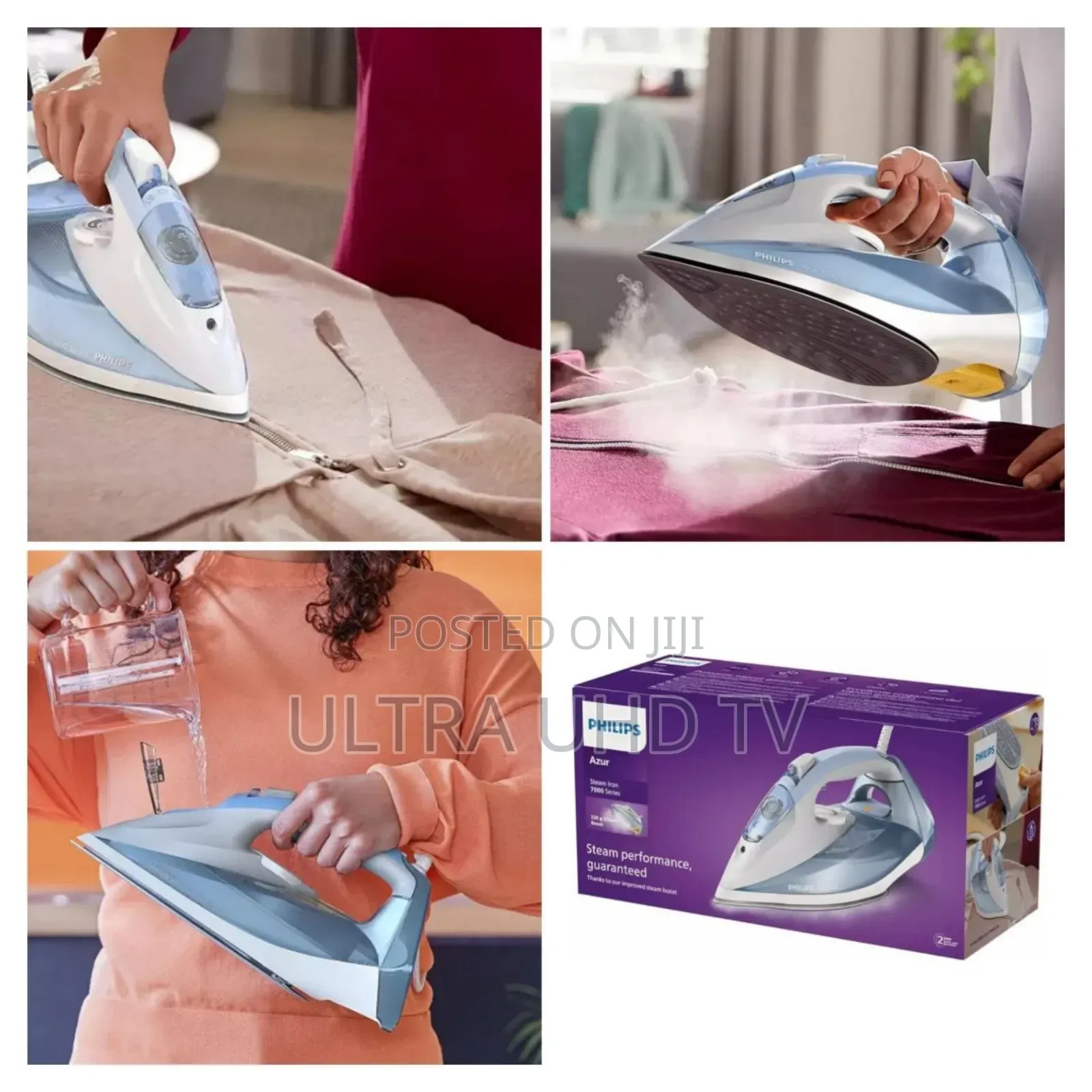 ካዉያ Philips Series Steam Iron – ልብሶችዎ ሁልጊዜ እንደ አዲስ እንዲያበሩ