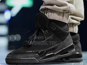 Air Jordan 3 Retro Black Cat ጆርዳን
